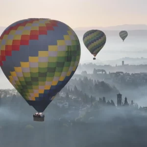 Val D'orcia Pienza: Giro privato in mongolfiera a Montalcino