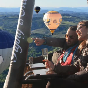 Da Firenze: Viaggio di lusso in mongolfiera