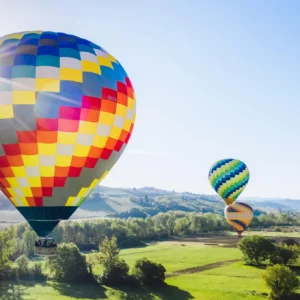 Mongolfiera, Pienza, Montalcino, Val D'orcia